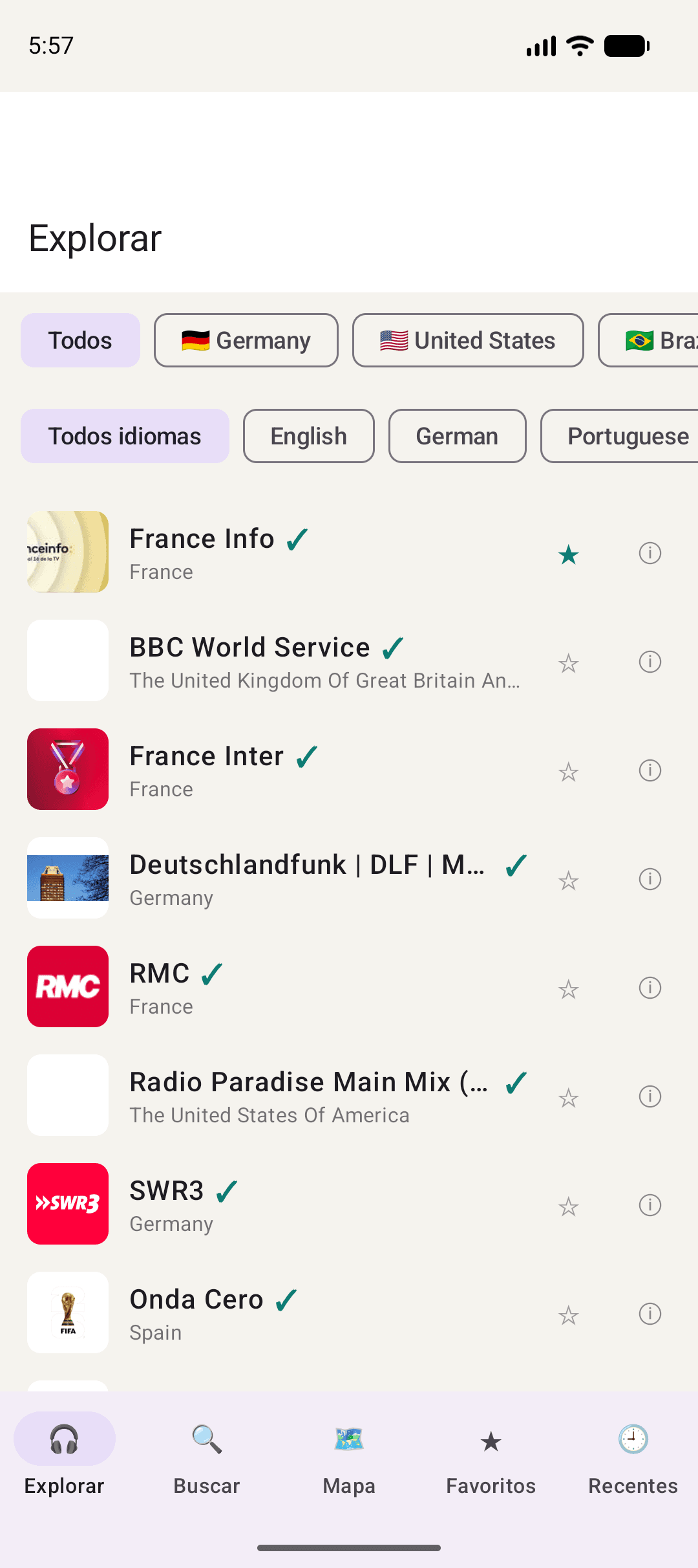 Skywave on Android: explore